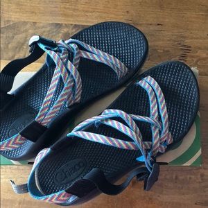 Kids “Rainbow Fiesta” Chacos